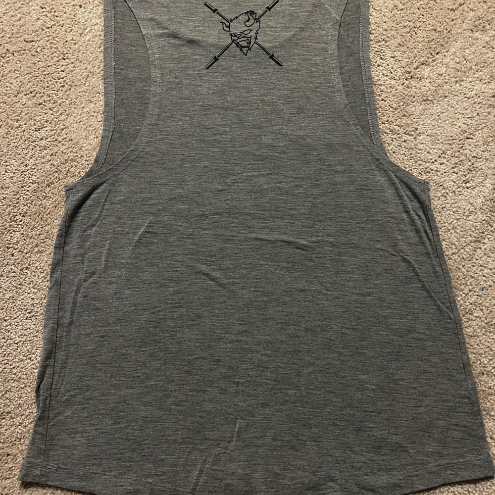 Beast Worx Graphic Workout Tank – “Saved by the Barbell” - Picture 2 of 2